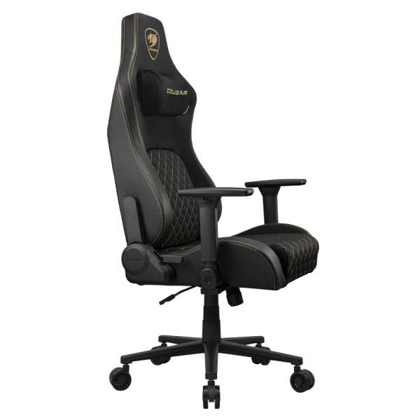 Cougar Defensor Gold F Gaming Chair Black