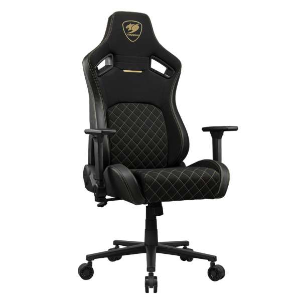 Cougar Defensor Gold F Gaming Chair Black