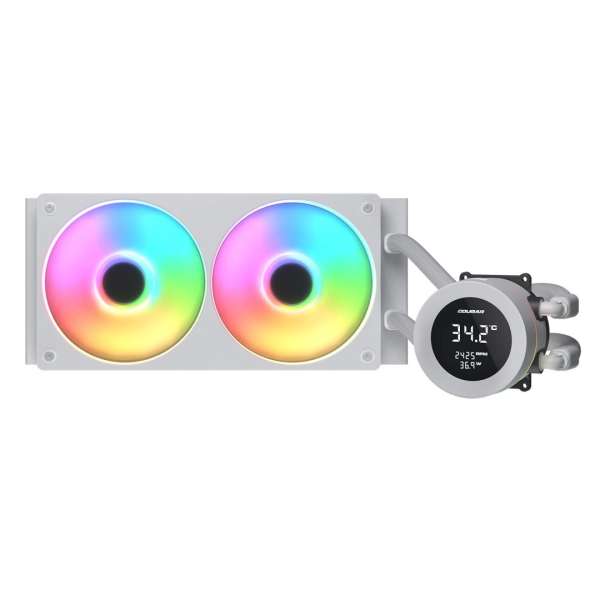 Cougar Poseidon Vistek 240 ARGB White