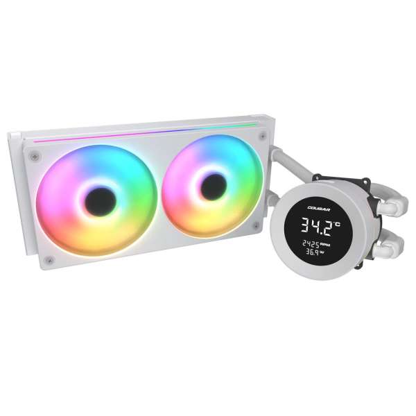 Cougar Poseidon Vistek 240 ARGB White