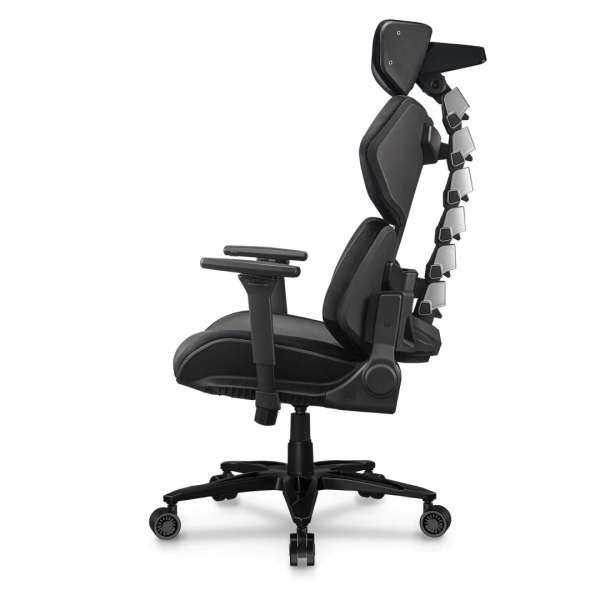 Cougar Terminat Elite Gold Gaming Chair Black