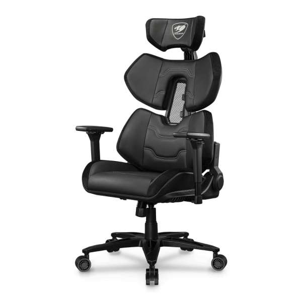Cougar Terminat Elite Gold Gaming Chair Black