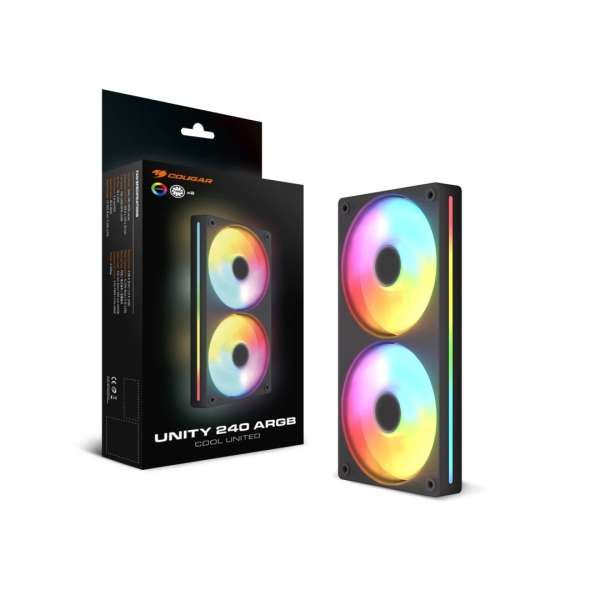 Cougar Unity 240 ARGB Black