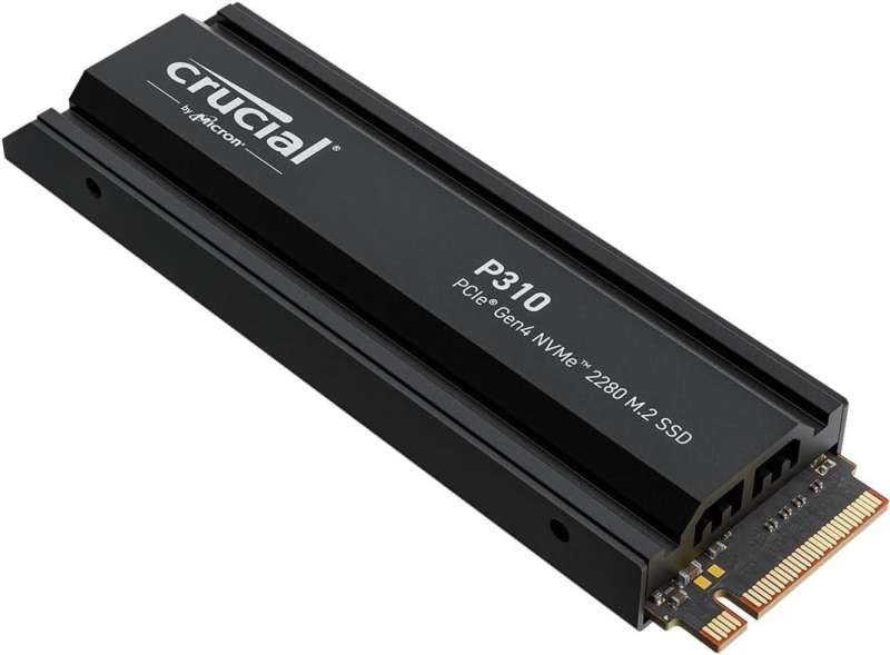 Crucial 2TB M.2 2280 NVMe P310 with Heatsink