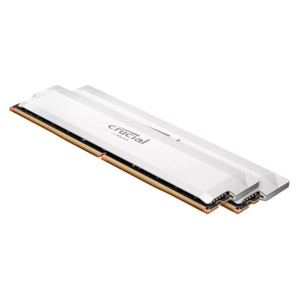 Crucial 32GB DDR5 6400MHz Kit(2x16GB) Pro White