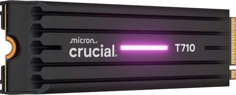 Crucial 4TB M.2 2280 NVMe T710 with heatsink