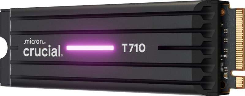 Crucial 4TB M.2 2280 NVMe T710 with heatsink