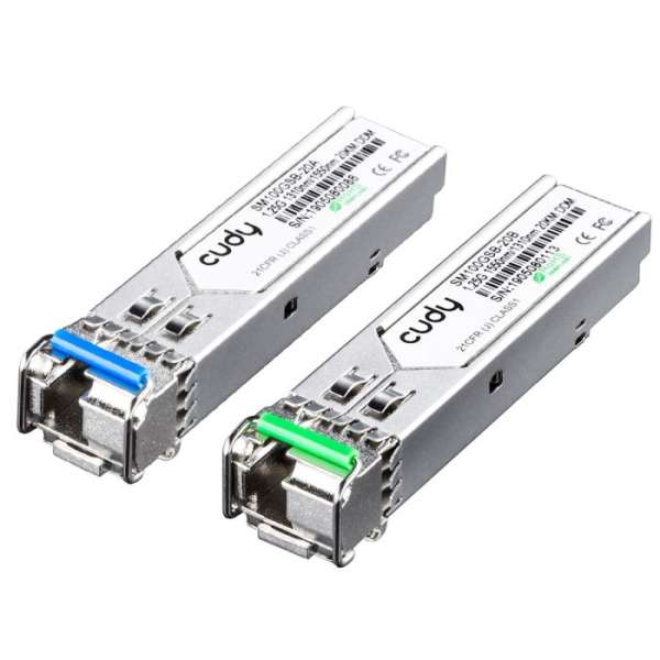 Cudy SM100GSB-3AB Network Transceiver Module Copper 155 Mbit/s SFP 850 nm
