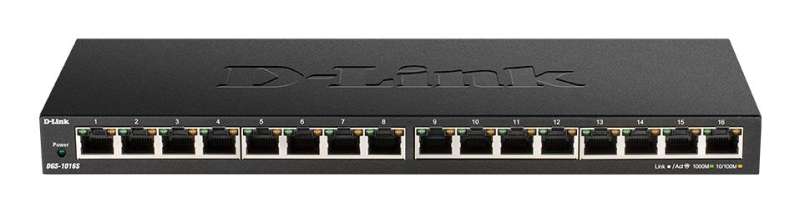D-Link DGS-1016S 16-Port Gigabit Unmanaged Switch