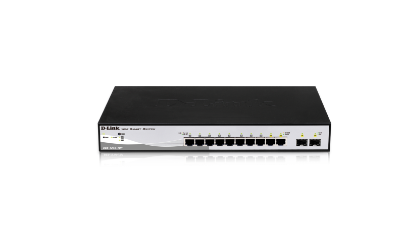 D-Link DGS-1210-10P 10 Port Gigabit PoE Smart Switch