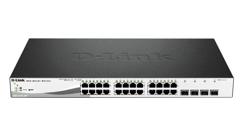 D-Link DGS-1210-28MP 28 Port Gigabit Smart Switch