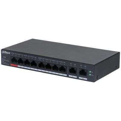 Dahua CS4010-8GT-110 10-Port Cloud Managed Desktop Gigabit Switch with 8-Port PoE
