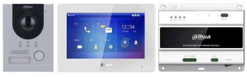 Dahua KTD01(F) Kétvezetékes IP video-kaputelefon szett