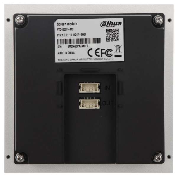 Dahua VTO4202F-MS Társasházi IP video-kaputelefon kültéri kijelző modulegység
