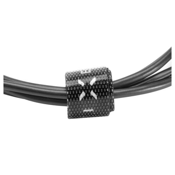 FIXED adat és töltőkábel,USB/micro USB csatlakozók, 1 méter, 12W Fekete