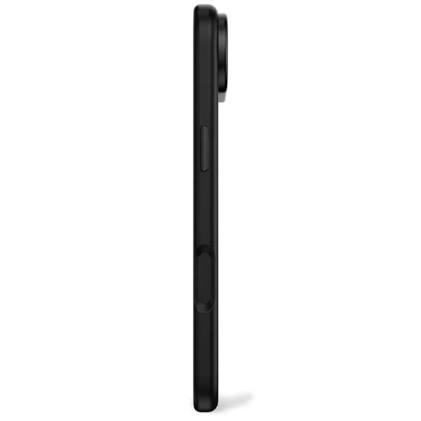 Decoded AntiMicrobial Silicone Backcover for iPhone 17 Air Phantom Black