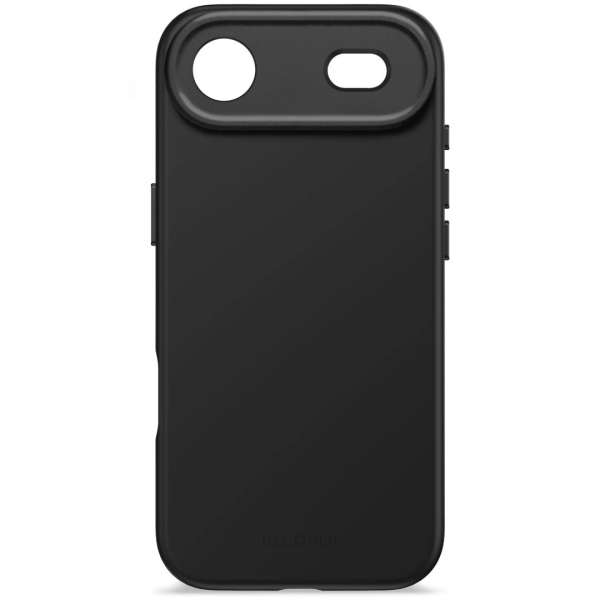 Decoded AntiMicrobial Silicone Backcover for iPhone 17 Air Phantom Black