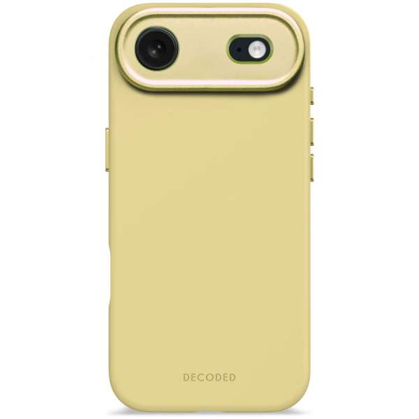 Decoded AntiMicrobial Silicone Backcover for iPhone 17 Air Yuma Yellow