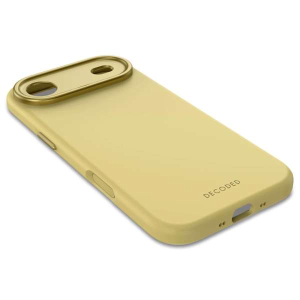 Decoded AntiMicrobial Silicone Backcover for iPhone 17 Air Yuma Yellow