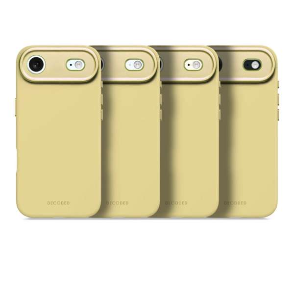 Decoded AntiMicrobial Silicone Backcover for iPhone 17 Air Yuma Yellow