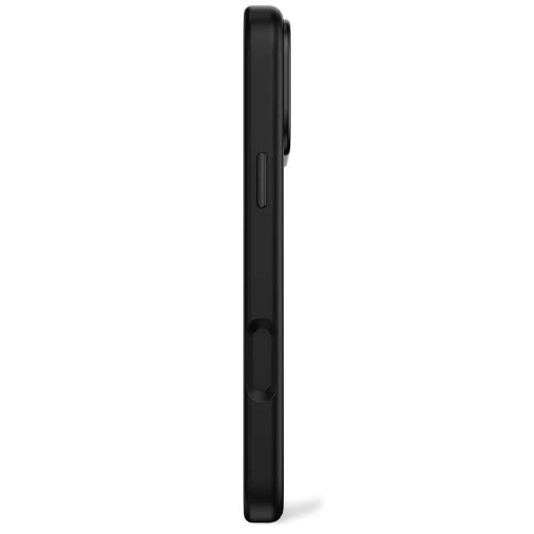 Decoded AntiMicrobial Silicone Backcover for iPhone 17 Pro Max Phantom Black