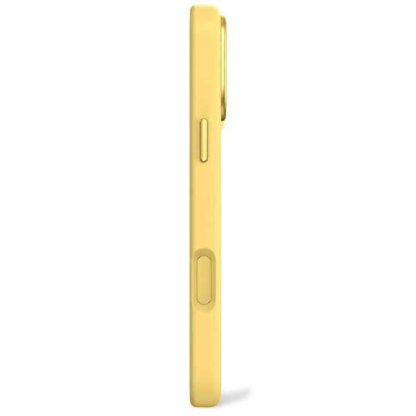 Decoded AntiMicrobial Silicone Backcover for iPhone 17 Pro Max Yuma Yellow
