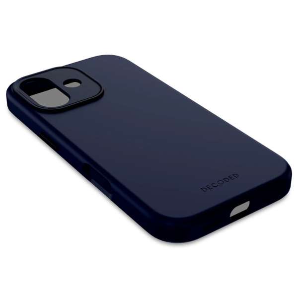 Decoded AntiMicrobial Silicone Backcover for iPhone 17 True Navy
