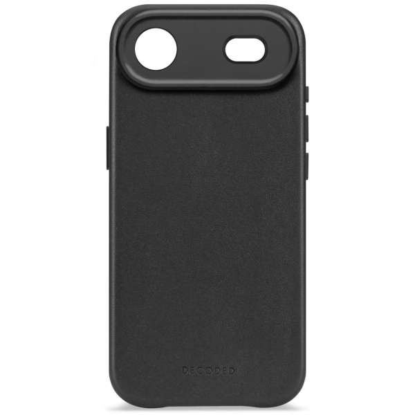 Decoded Leather Backcover for iPhone 17 Air Black