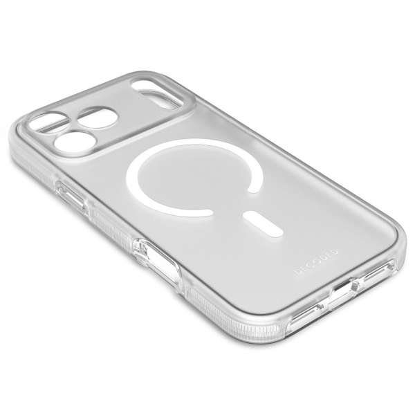 Decoded DropTec Transparent Backcover for iPhone 17 Pro Max White