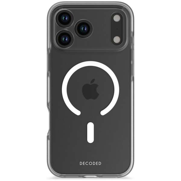 Decoded DropTec Transparent Backcover for iPhone 17 Pro Max White