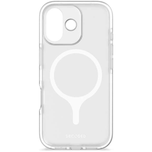 Decoded DropTec Transparent Backcover for iPhone 17 White