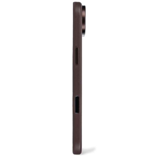 Decoded Leather Backcover for iPhone 17 Air Chocolate Brown
