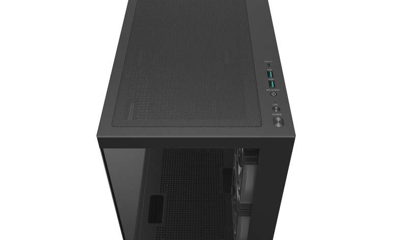 DeepCool CG380 3F Tempered Glass Black