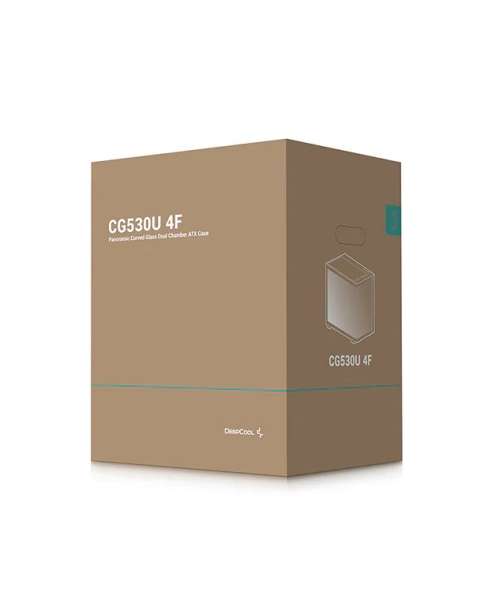 DeepCool CG530U 4F Tempered Glass Black