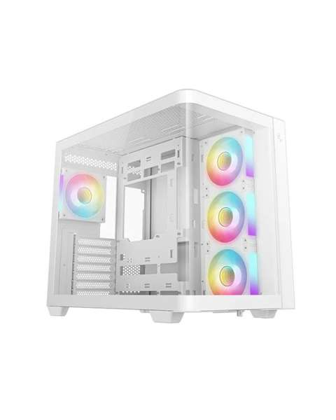 DeepCool CG530U 4F Tempered Glass White