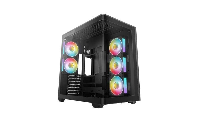 DeepCool CG590U 5F Tempered Glass Black