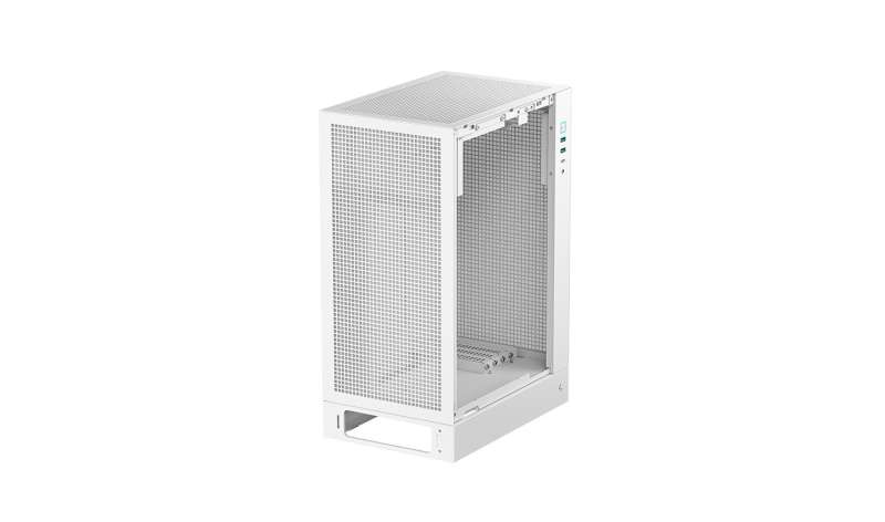 DeepCool CH170 Plus Tempered Glass White