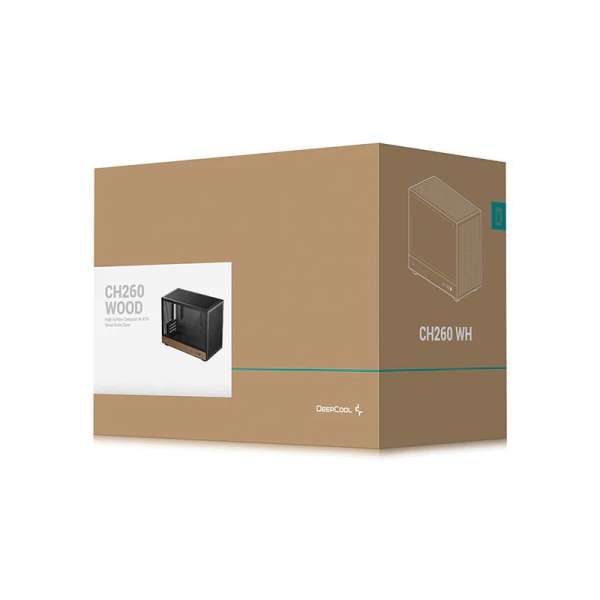 DeepCool CH260 Tempered Glass Wood