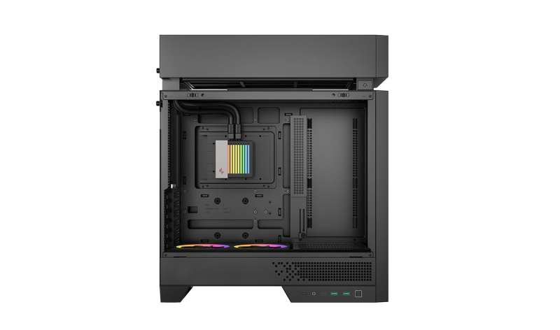 DeepCool CL6600 Tempered Glass Black