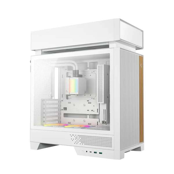 DeepCool CL6600 Tempered Glass White