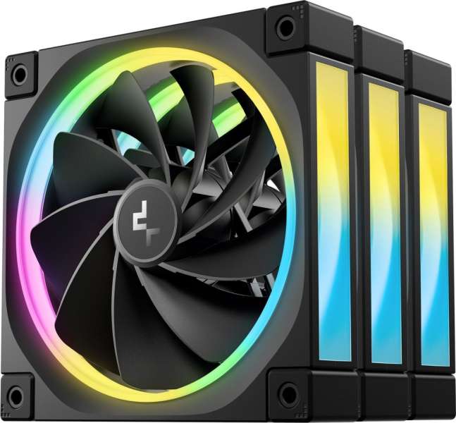 DeepCool FL12R Black (3-Pack)