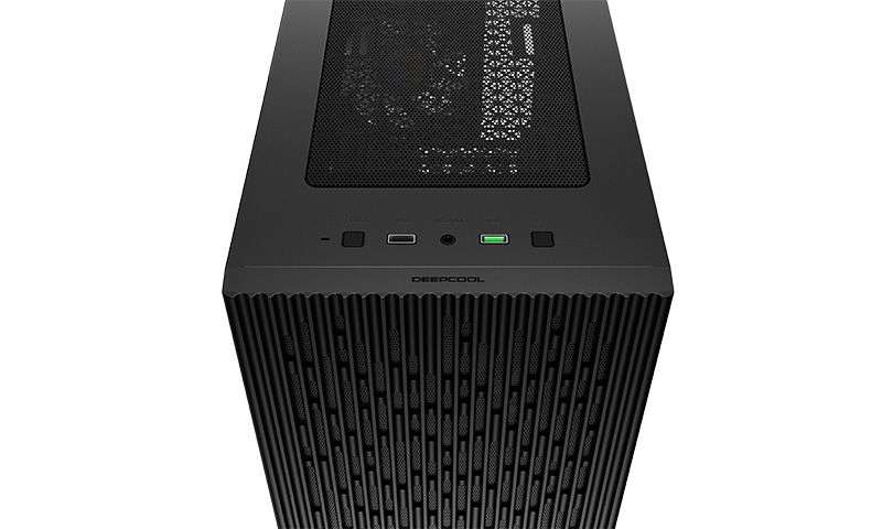 DeepCool Martexx 40 3FS Tempered Glass Black