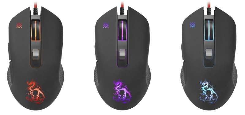 Defender Devourer MHP 006 Gaming Mouse Kit Black/Red