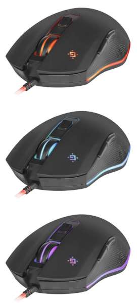 Defender Devourer MHP 006 Gaming Mouse Kit Black/Red