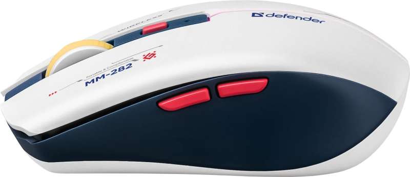 Defender Dila MM-282 Wireless Gaming Mouse White/Blue