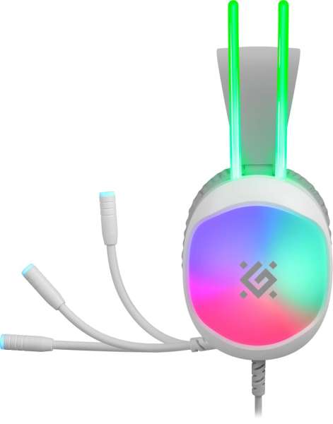 Defender Eclipse RGB Gaming Headset White