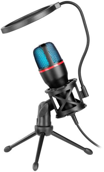 Defender Forte GMC 300 Gaming stream Microphone Black