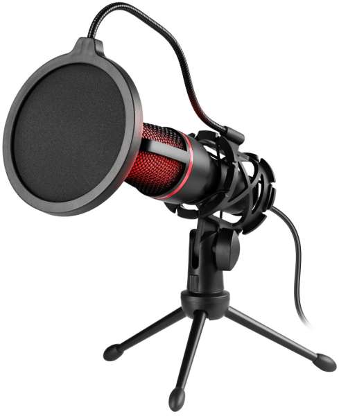 Defender Forte GMC 300 Gaming stream Microphone Black