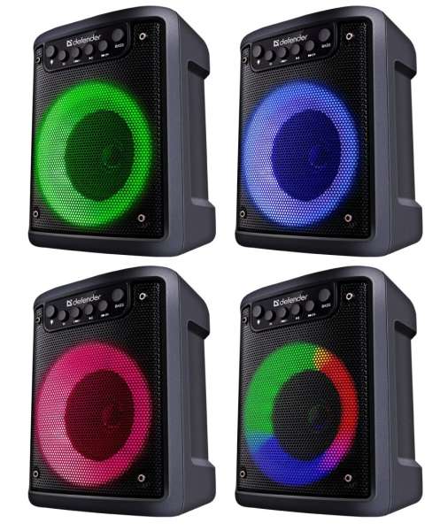 Defender Funky Bluetooth Portable Speaker Black