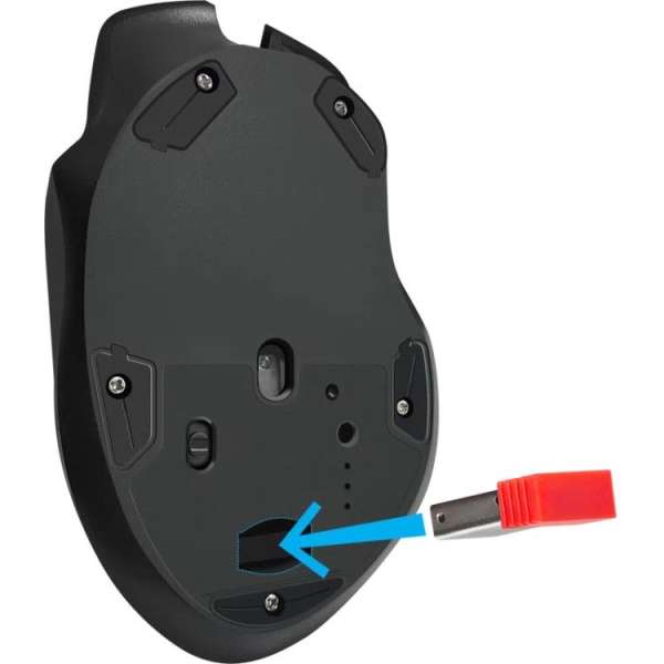 Defender Thunder GM-213 Wireless Gaming Mouse Black